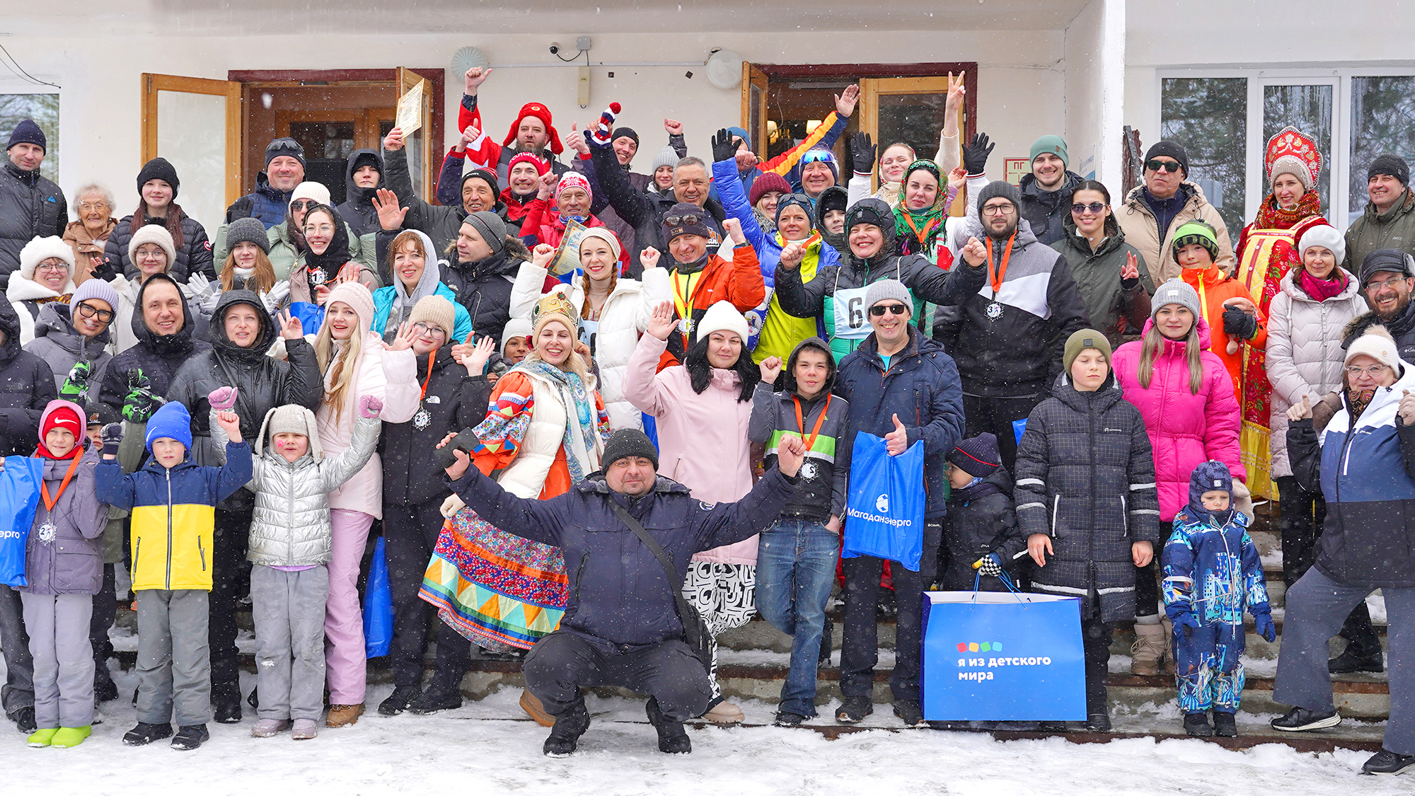 В Магаданэнерго прошли соревнования по лыжным гонкам